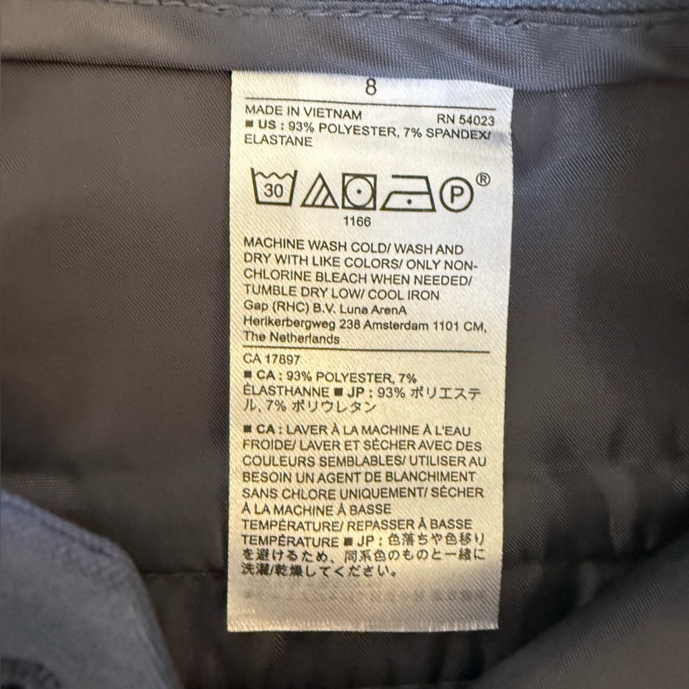 Banana Republic Women’s Gray Bootcut Dress Pants Slacks Size 8 - Picture 5 of 10